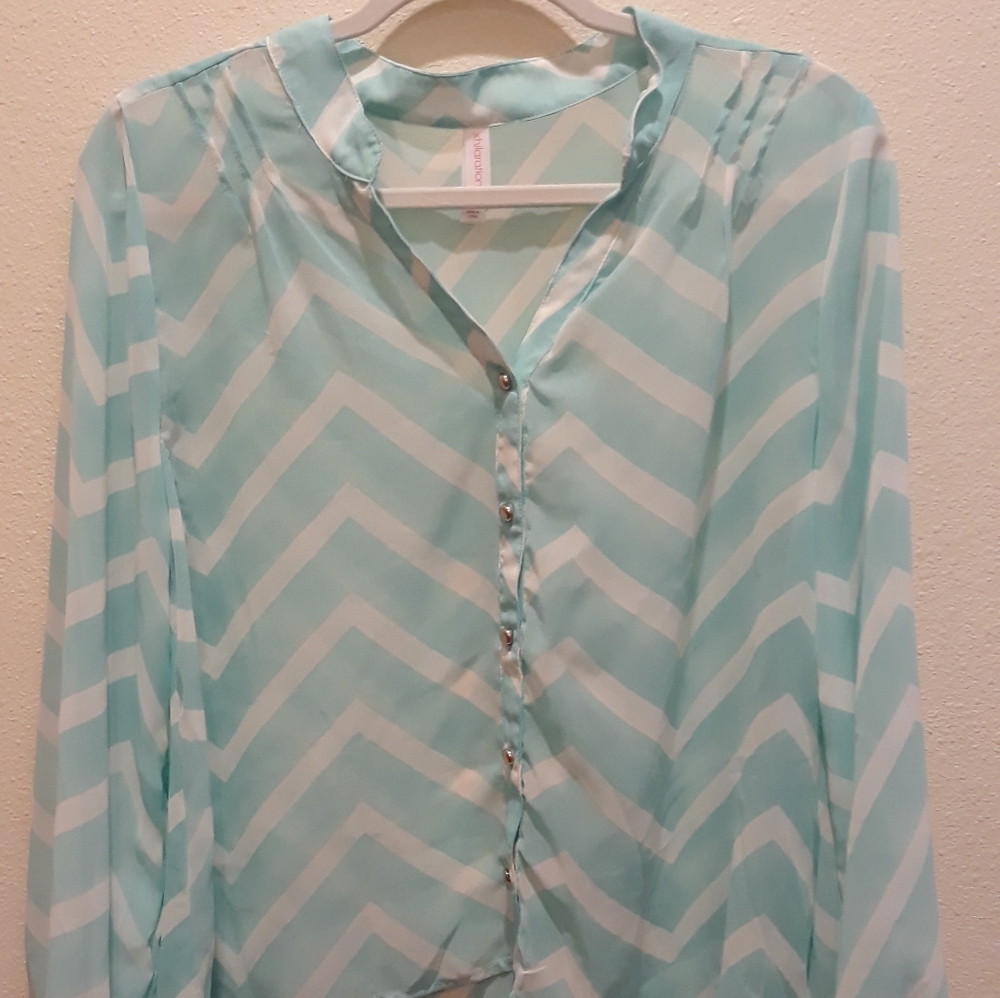 Chevron blouse - Picture 3 of 3